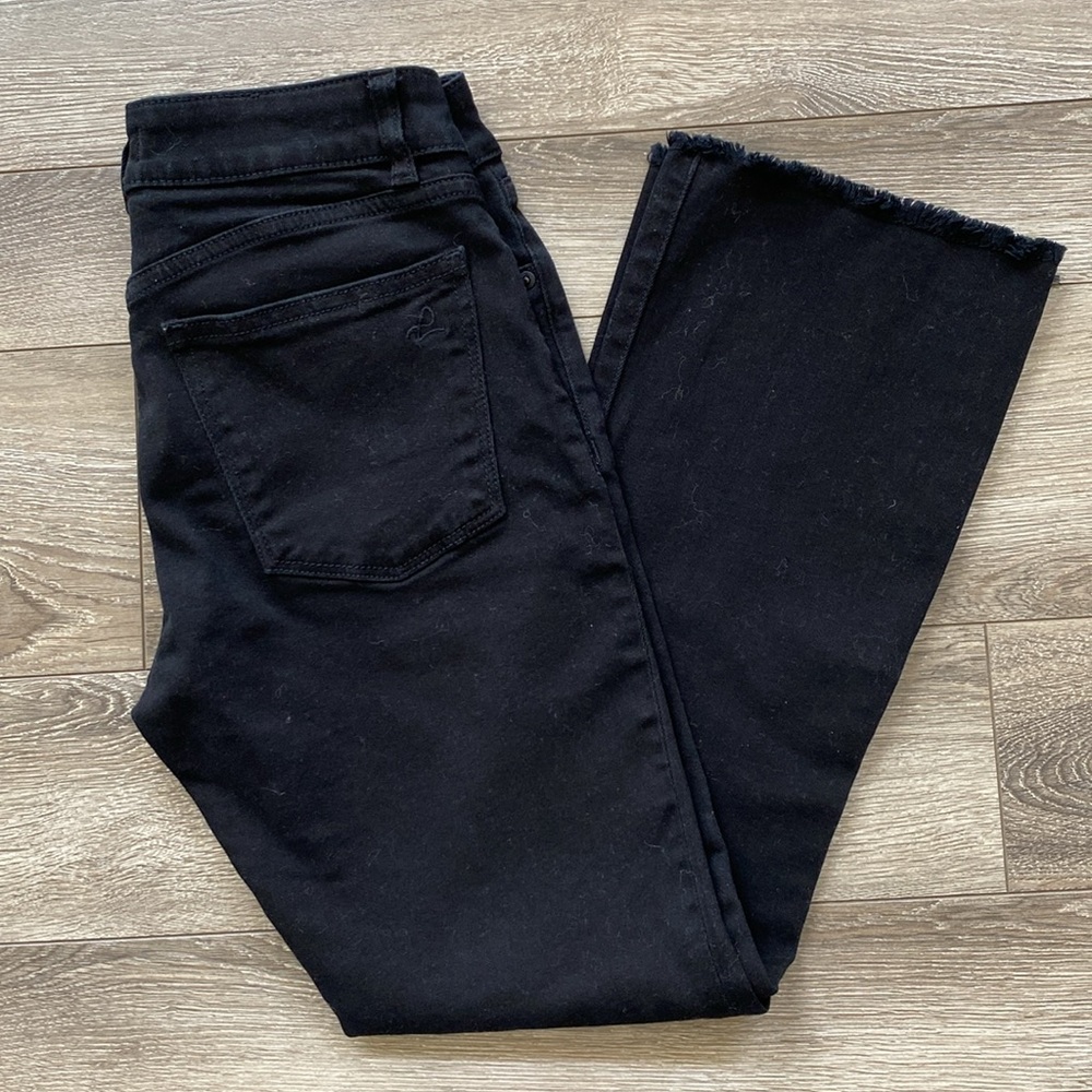 🔥Final Sale $7🔥 DL1961 Women's Lara md rise instasculp cropped boot Jeans - Picture 6 of 8